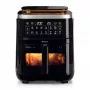 Ariete 4636 Gaisa fritieris ar tvaika funkciju + Grils, 1700W, Žāvēšanas funkcija, 10 gatavošanas programmas, Caurspīdīgs grozs, Taimeris, Melns