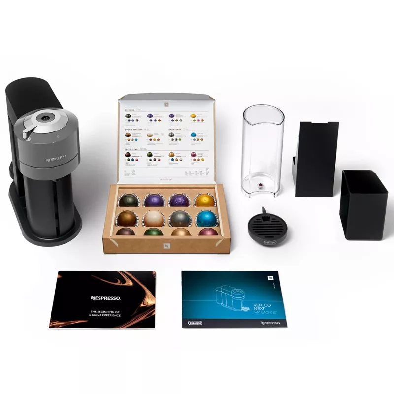 Kafijas automāts De’Longhi Nespresso Vertuo ENV 120.GY, pusautomātisks, kapsulu, 1.1 L