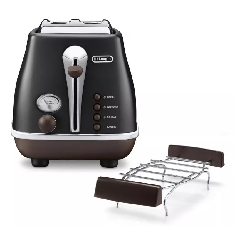 De’Longhi 2103.BK 2 šķēles 900 W Melns