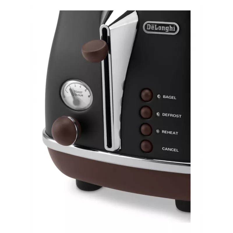 De’Longhi 2103.BK 2 šķēles 900 W Melns