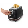 De’Longhi 2103.BK 2 šķēles 900 W Melns