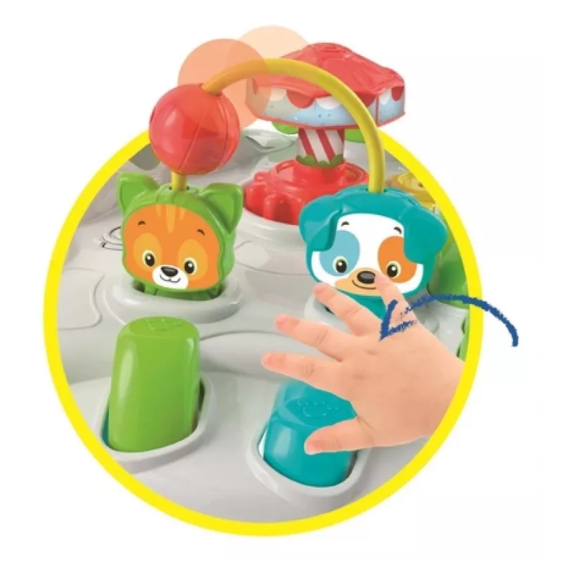 Clementoni Baby Park aktivitāšu galds, 1+ gads, skaņas, daudzkrāsains