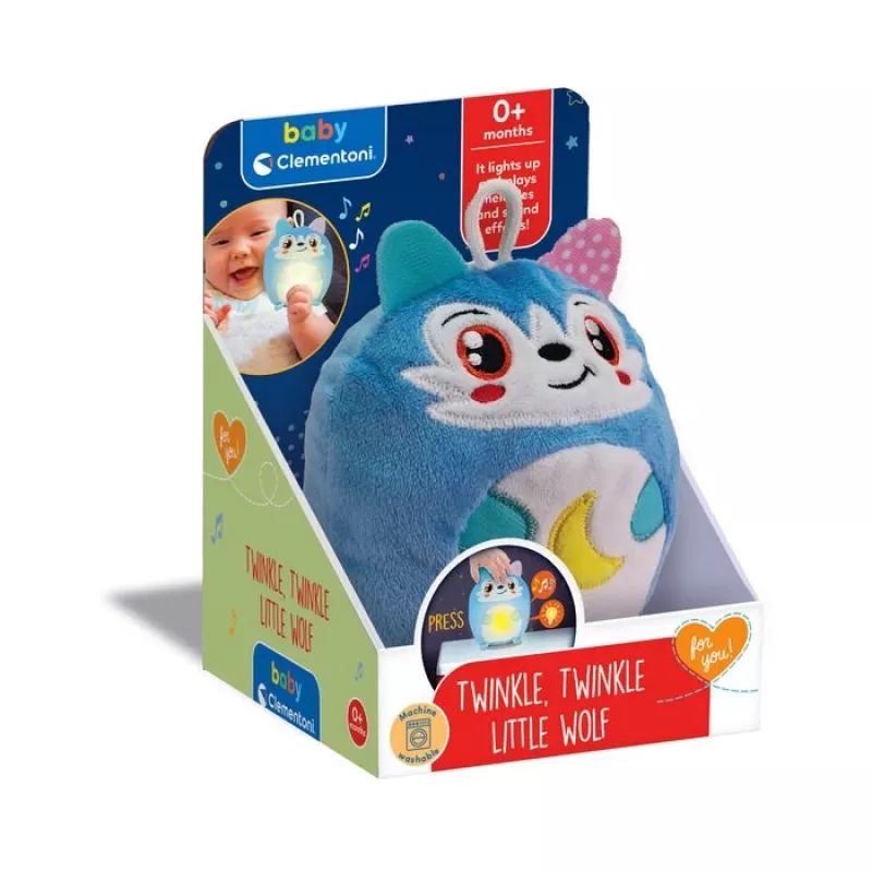 Clementoni Disney Baby 17554 mīkstā rotaļlieta Vilks