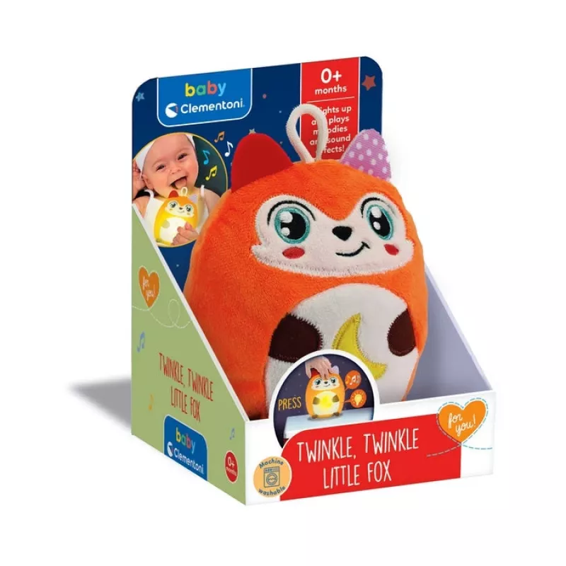 Mīkstā rotaļlieta Clementoni Disney Baby 17555 Lapsiņa ar skaņu