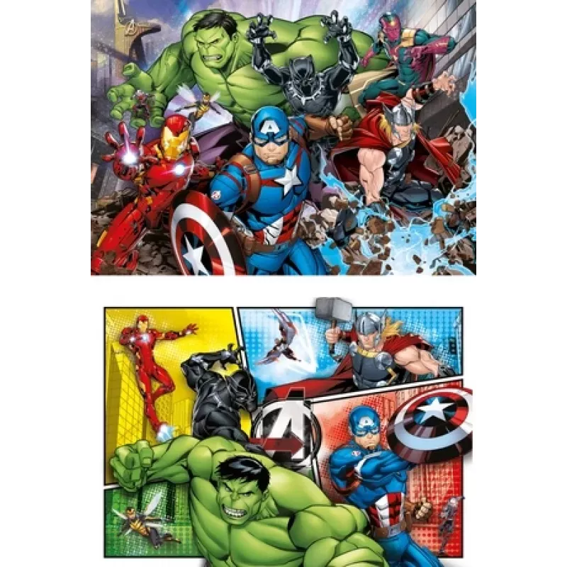 Clementoni puzles 2x60 gabaliņi „The Avengers“ (21605)
