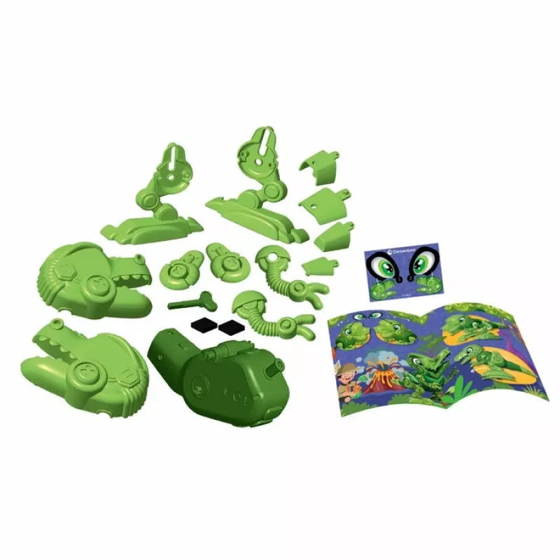 Clementoni Science & Play Dino Bot T-Rex Junior — robotizēts dinozaurs, 5+ gadi