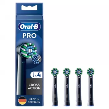 Oral-B CrossAction 4 gab. Melns