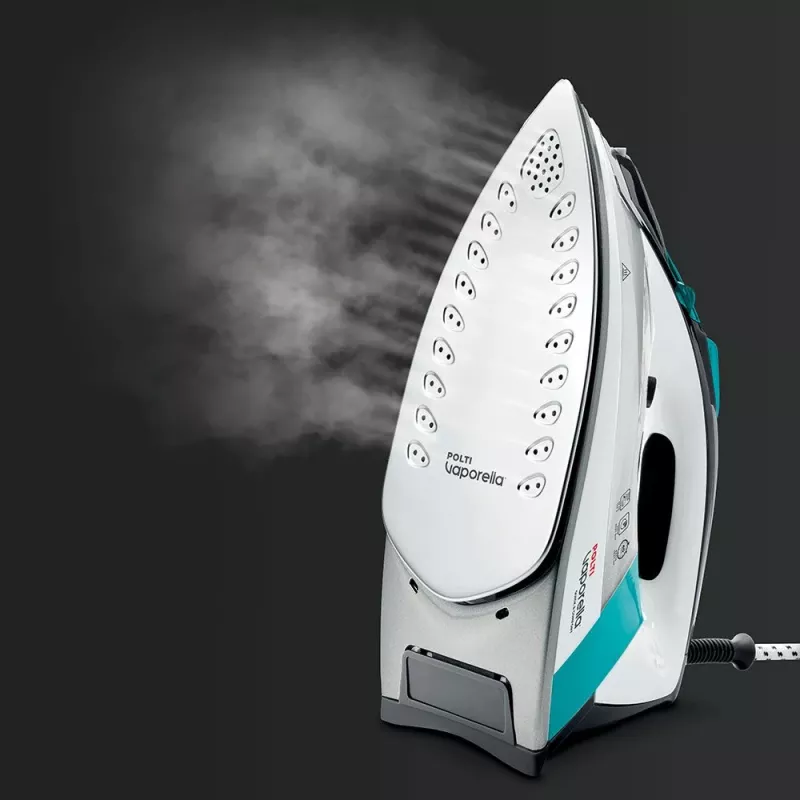 Polti Vaporella Quick & Comfort QC110 tvaika gludeklis, nerūsējošā tērauda pamatne, 2200 W, zaļš, balts