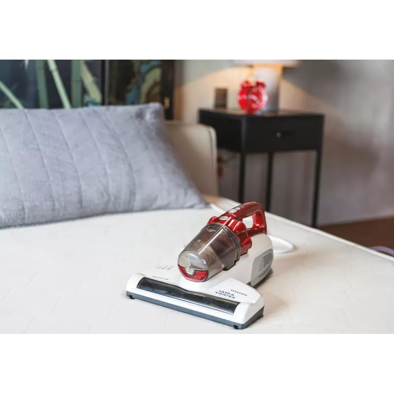 Hoover Ultra Vortex MBC500UV 011 rokas putekļsūcējs sarkanā krāsā bez putekļu maisa