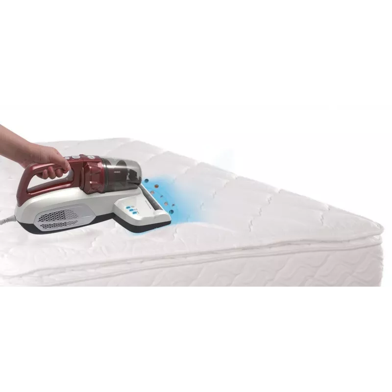 Hoover Ultra Vortex MBC500UV 011 rokas putekļsūcējs sarkanā krāsā bez putekļu maisa
