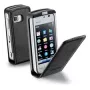 Cellularline FLAP ESSENTIAL Flip vāciņš Samsung Galaxy S2 I9100 Melns