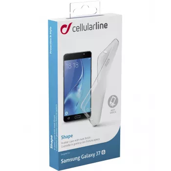 Cellularline Shape caurspīdīgs vāciņš Samsung Galaxy J7 (2016)