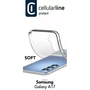 Cellularline Soft caurspīdīgs gumijas maciņš Samsung Galaxy A17