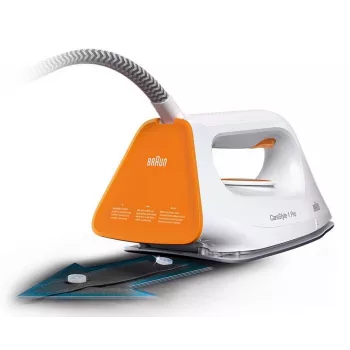 Braun CareStyle 1 IS 1511 WH tvaika ģenerators 2200 W 1.7 L keramikas zole Pelēks, Oranžs
