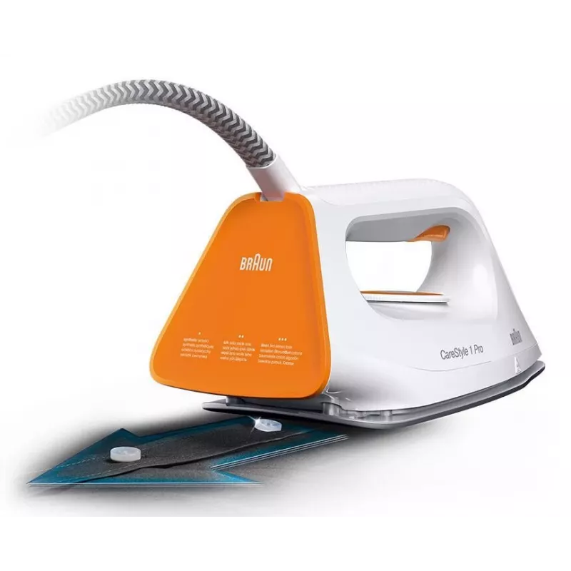 Braun CareStyle 1 IS 1511 WH tvaika ģenerators 2200 W 1.7 L keramikas zole Pelēks, Oranžs