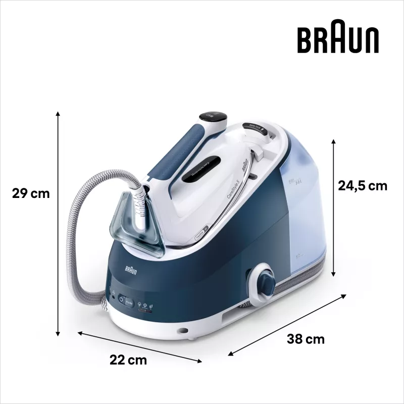 Braun CareStyle 5 IS5245BL 2400 W 2 L Eloksāla zole Zils