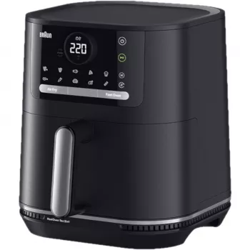 Braun HF5050 Karstā gaisa fritieris 5.7 L 2000 W Melns, Pelēks
