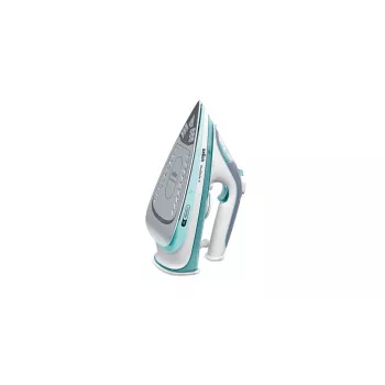 Braun TexStyle 3 SI 5017 GR tvaika gludeklis ar keramikas zoli 2700 W Pelēks, Tirkīzs, Balts