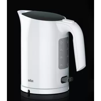 Braun WK 3110 WH elektriskā tējkanna 1.7 L 3000 W Balta