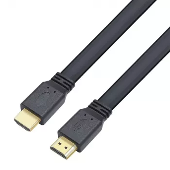 Techly HDMI 2.0 plakans kabelis High Speed ar Ethernet A/A M/M 1m