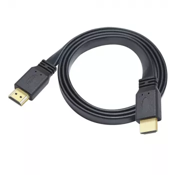 Techly HDMI 2.0 plakans kabelis High Speed ar Ethernet A/A M/M 1m