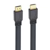 Techly HDMI 2.0 plakans kabelis High Speed ar Ethernet A/A M/M 1m
