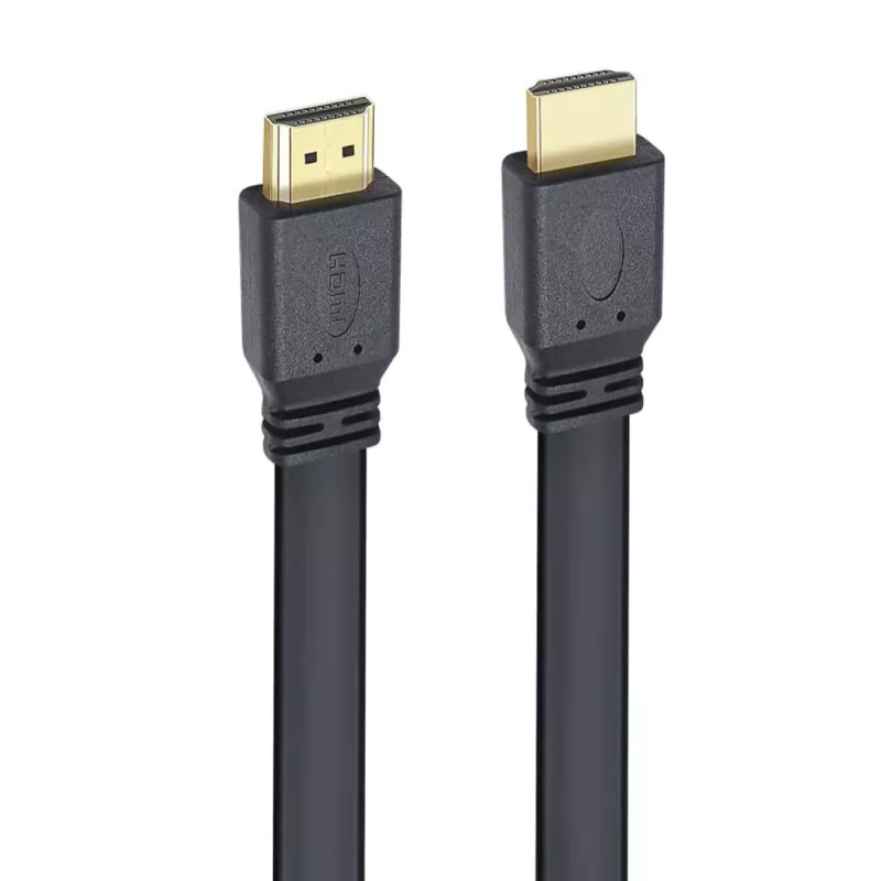 Techly HDMI 2.0 plakans kabelis High Speed ar Ethernet A/A M/M 1m
