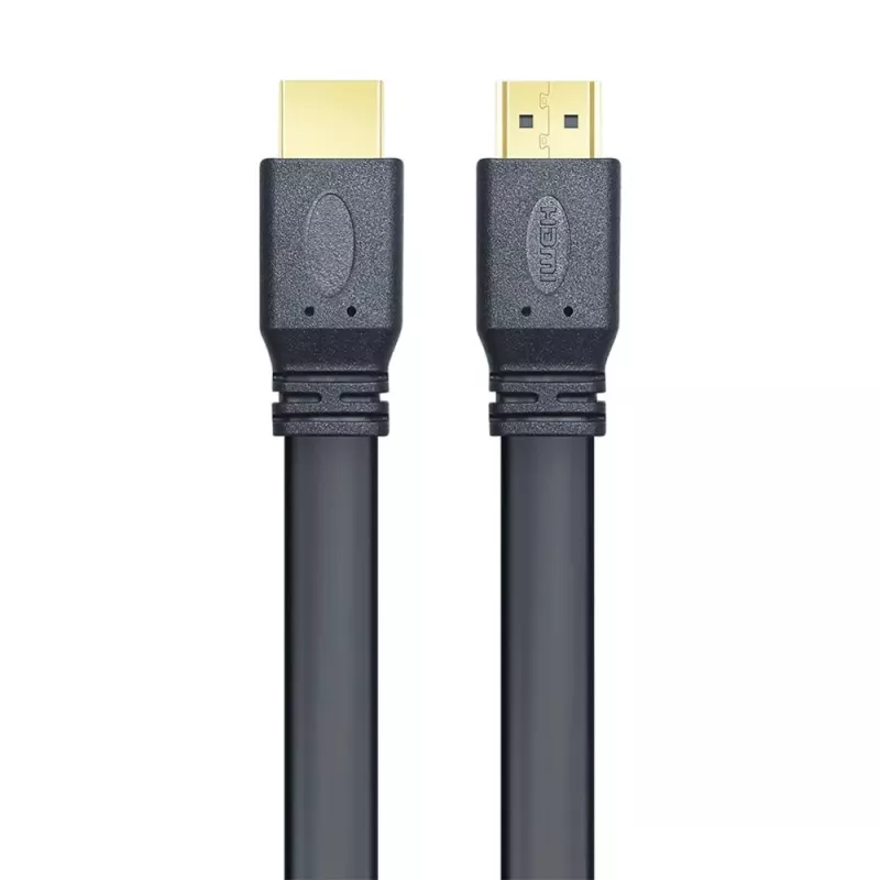 Techly HDMI 2.0 plakans kabelis High Speed ar Ethernet A/A M/M 1m