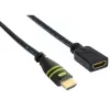 Techly HDMI High Speed ar Ethernet pagarinātāja kabelis 4K 30Hz vīriešu/sieviešu 1,0 m