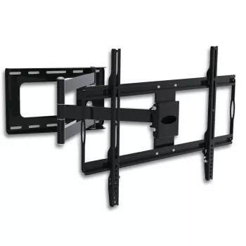 Techly plānais sienas stiprinājums 32-70 collu LCD LED televizoriem, melns, 81,3 cm (32 inch), 177,8 cm (70 inch), 45 kg, 600 x 400 mm, -10 - 5°