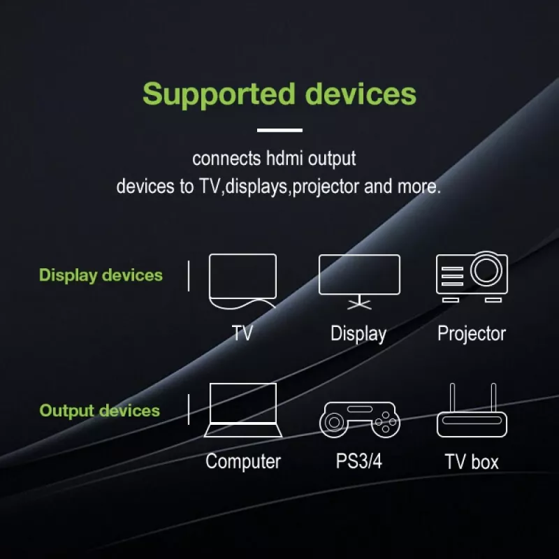 Techly HDMI High Speed ar Ethernet pagarinātāja kabelis 4K 60Hz M/F 1.8 m