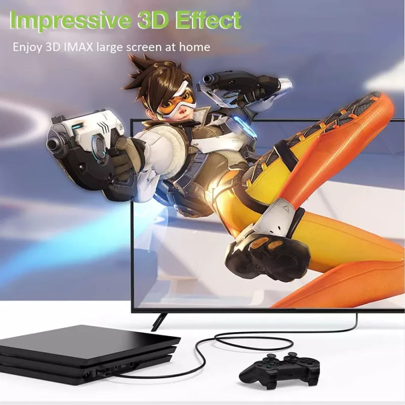 Techly HDMI High Speed ar Ethernet pagarinātāja kabelis 4K 60Hz M/F 1.8 m