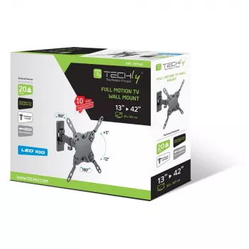 Techly ICA-PLB-400STY 106.7 cm (42 colli) Melns