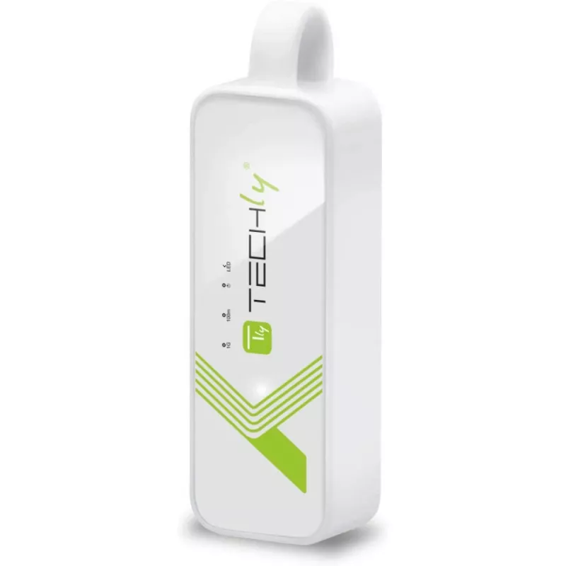 Techly IDATA USB-ETGIGA-3A USB 3.0 Gigabit Ethernet tīkla adapteris