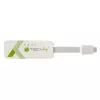 Techly USB 3.1 Type-C uz RJ45 Gigabit Ethernet adapteris, balts