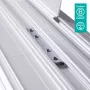 Dataflex 492 Savienotāja sloksne sudraba metāls