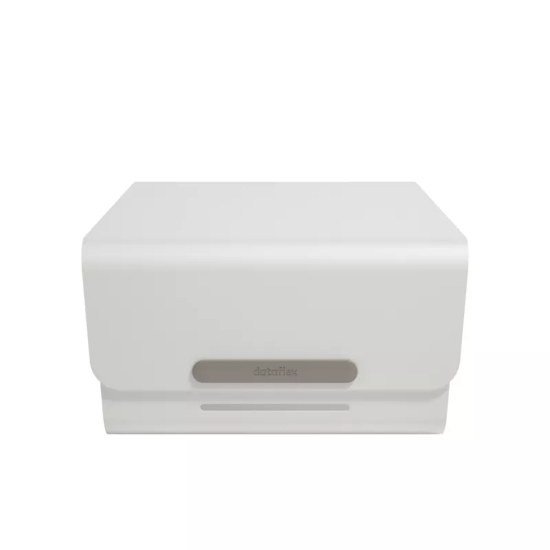 Dataflex Addit Bento® monitora pacēlājs - regulējams 120, brīvi stāvošs, 20 kg, augstuma regulēšana, Pelēks, Balts