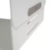 Dataflex Addit Bento® monitora pacēlājs - regulējams 120, brīvi stāvošs, 20 kg, augstuma regulēšana, Pelēks, Balts