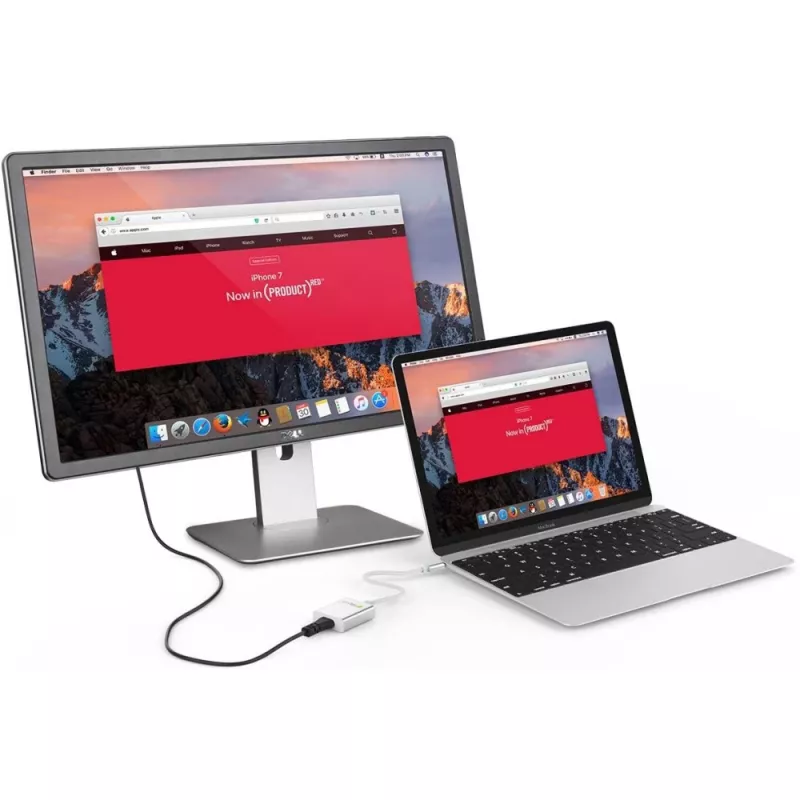 Techly pārveidotāja kabelis USB 3.1 Type-C uz HDMI 1.4, 3.2 Gen 2 (3.1 Gen 2), USB Type-C, HDMI izeja
