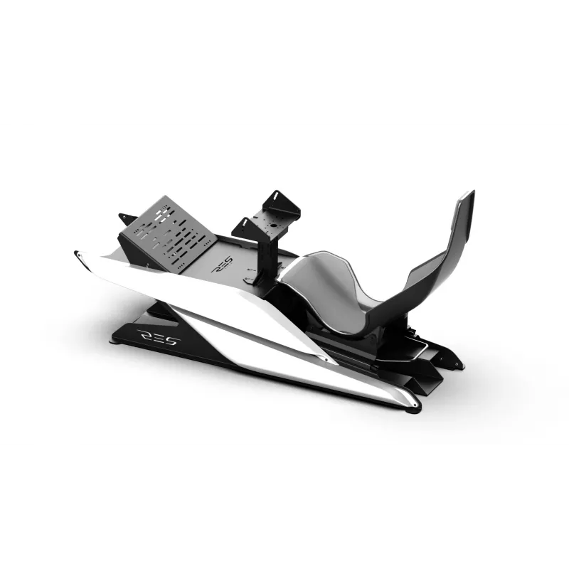 Res-Tech X1 COCKPIT SHINY WHITE — sacīkšu kokpits, balts, ABS, alumīnijs, 1680 mm, 560 mm, 42 kg