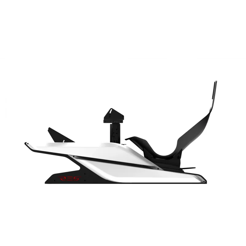 Res-Tech X1 COCKPIT SHINY WHITE — sacīkšu kokpits, balts, ABS, alumīnijs, 1680 mm, 560 mm, 42 kg