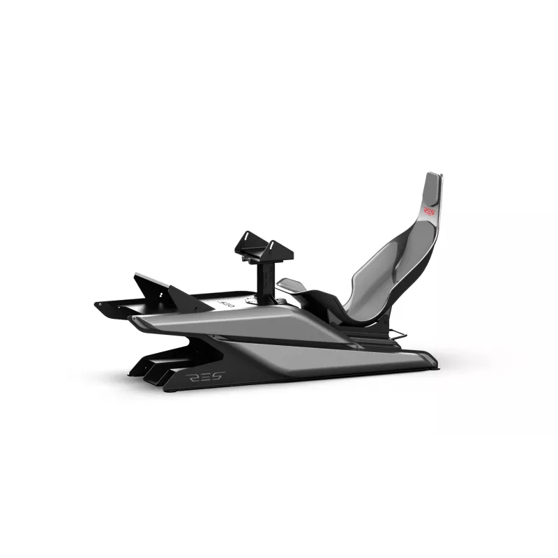 Res-Tech X1 COCKPIT GREY MATT — sacīkšu kokpits, pelēks, ABS/alumīnijs