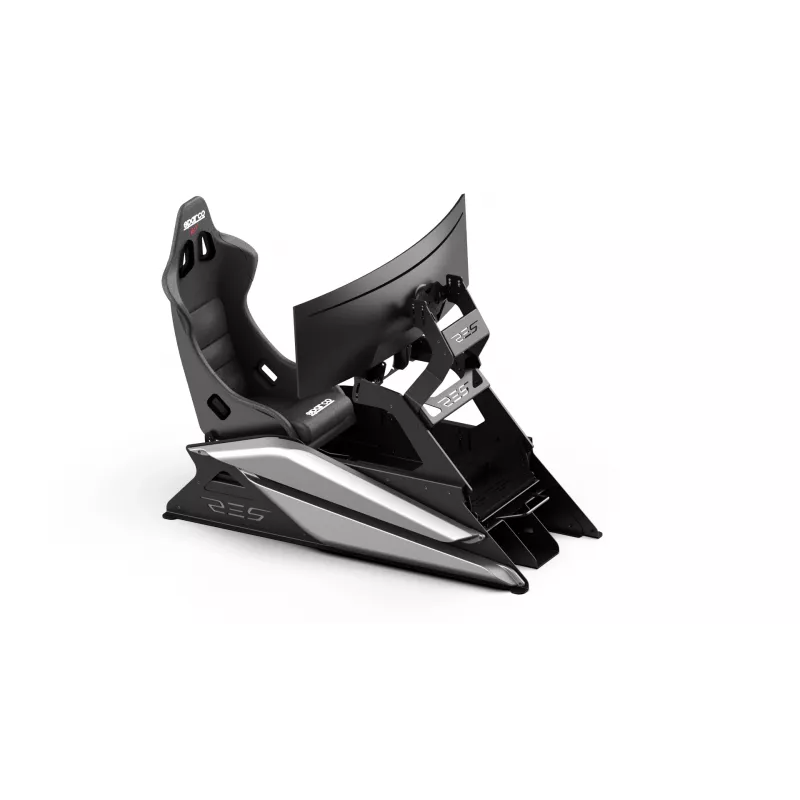 Res-Tech GT COCKPIT GREY MATT – Sacīkšu kokpits, Melns, Pelēks, ABS, Alumīnijs, 1580 mm, 650 mm, 52 kg