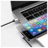 Techly ICOC MU2AC9-005-AL USB kabelis USB 2.0 0.5 m USB A USB C Melns, Pelēks
