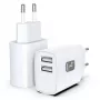 Techly IPW-USB-12W2A lādētājs mobilajām ierīcēm Baltā krāsā