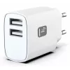 Techly IPW-USB-12W2A lādētājs mobilajām ierīcēm Baltā krāsā
