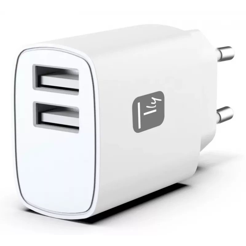 Techly IPW-USB-12W2A lādētājs mobilajām ierīcēm Baltā krāsā