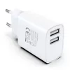 Techly IPW-USB-12W2A lādētājs mobilajām ierīcēm Baltā krāsā