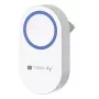 Techly I-BELL-RING05R bezvadu durvju zvana uztvērējs balts