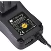 Techly IPW-NTS1000G2 universāls barošanas adapteris iekštelpām 12 W Melns
